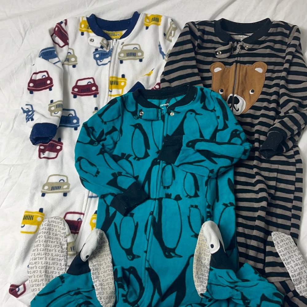 Toddler carters fleece pajamas